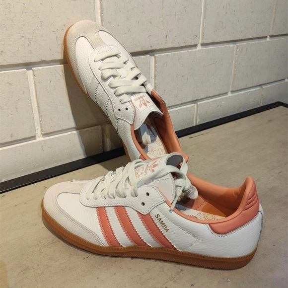 NWT SAMBA OG comfortable non-slip wear-resistant low shoes women sneakers wpink - Picture 3 of 4